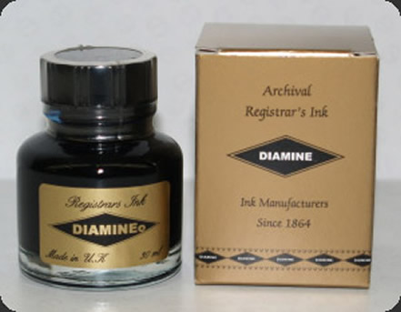 Diamine-Speciality Inks Ltd Gallic blue-black